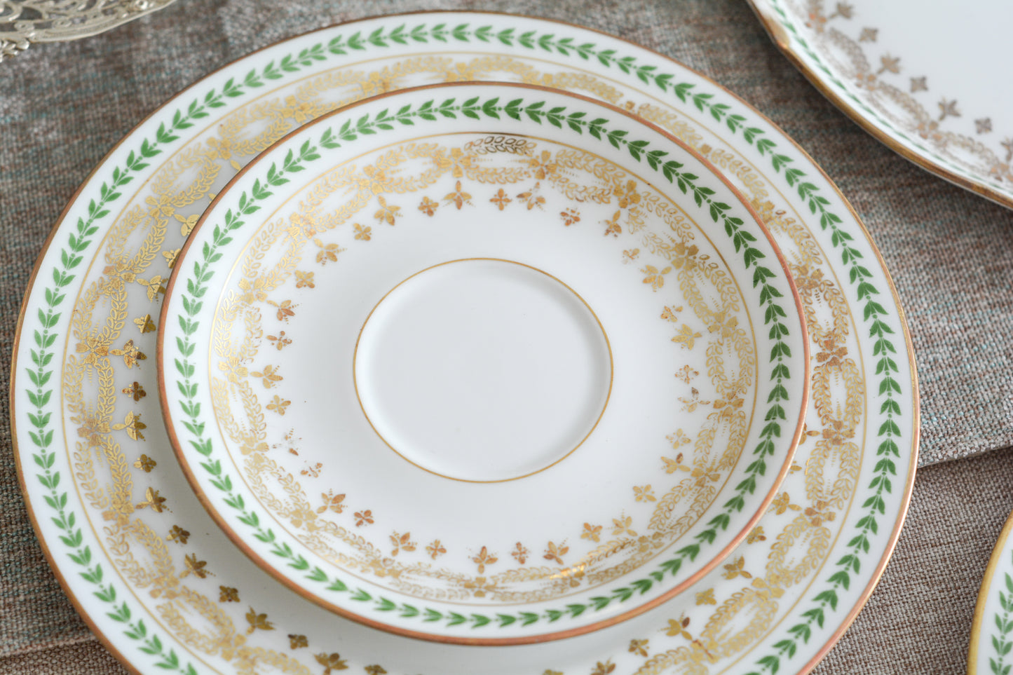 【特別価格】ジャン・プーヤ リモージュのティートリオ1セット