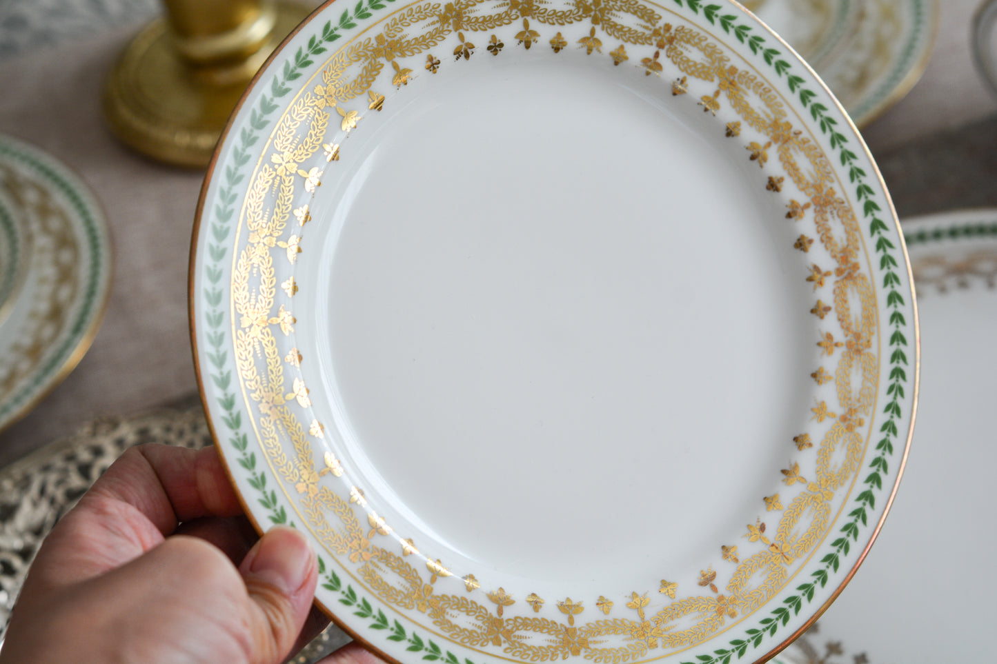 【特別価格】ジャン・プーヤ リモージュのティートリオ1セット