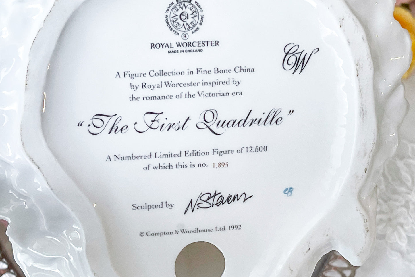 ロイヤルウースター The First Quadrille フィギュリン