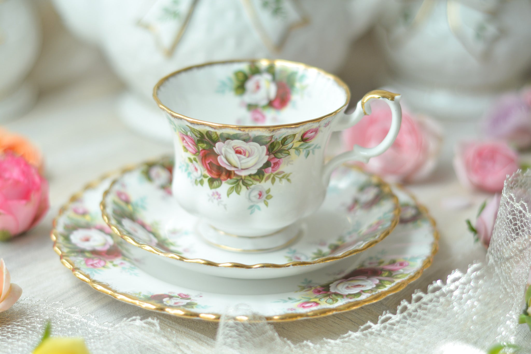 Cup and saucer – Rose Antiques