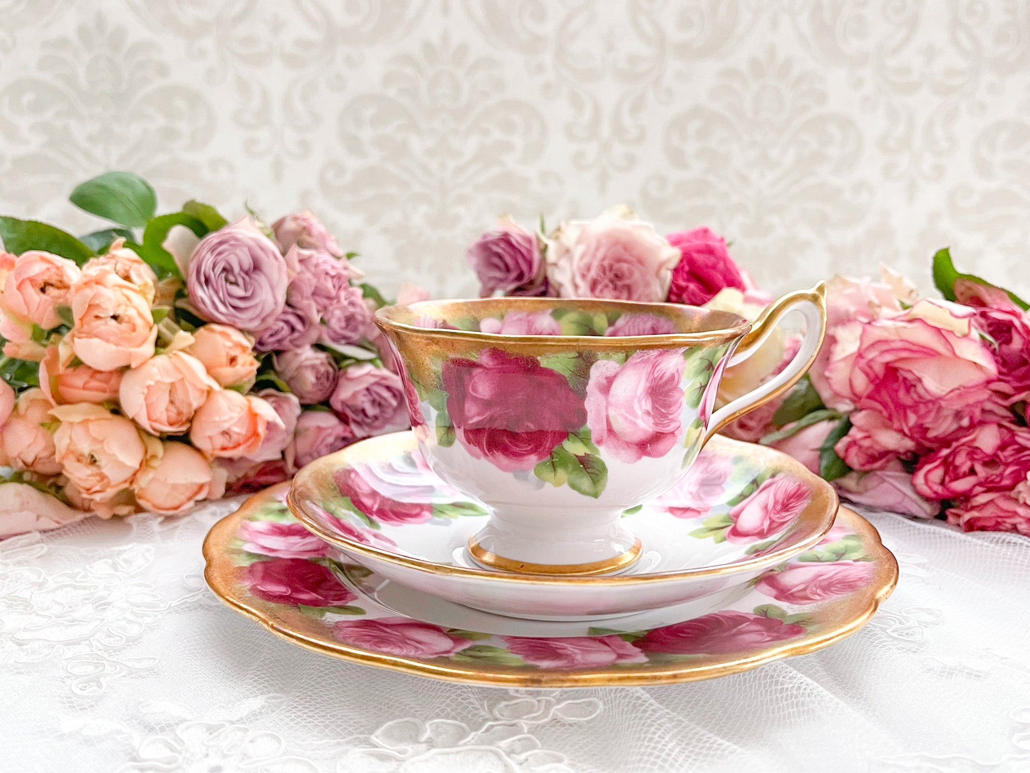 Cup and saucer – Rose Antiques