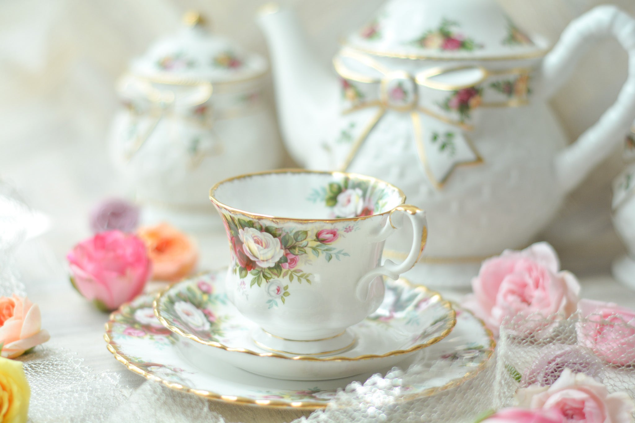 Cup and saucer – Rose Antiques