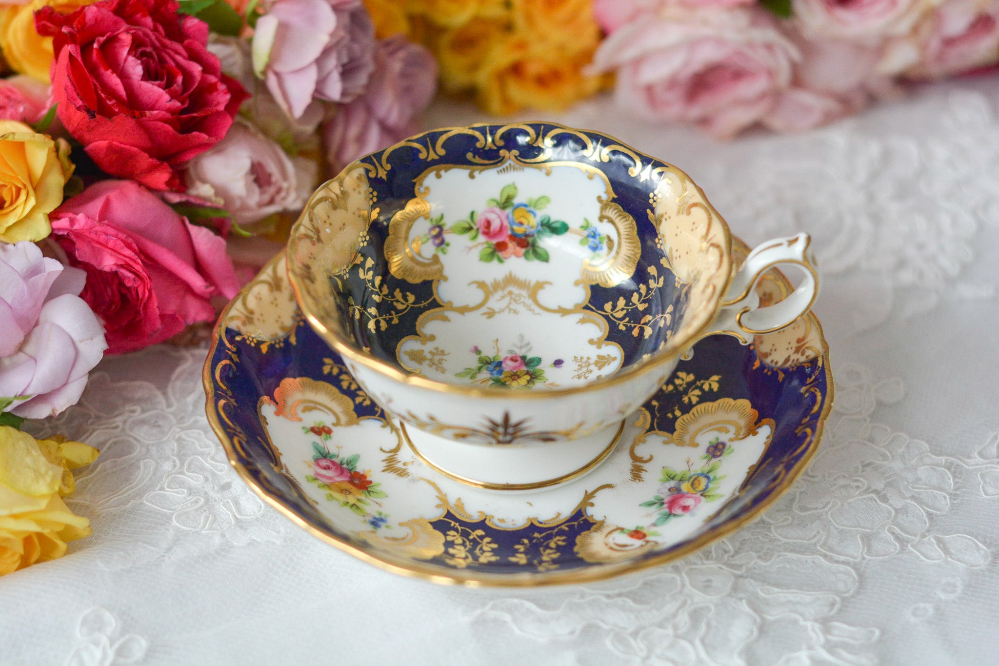 Cup and saucer – Rose Antiques